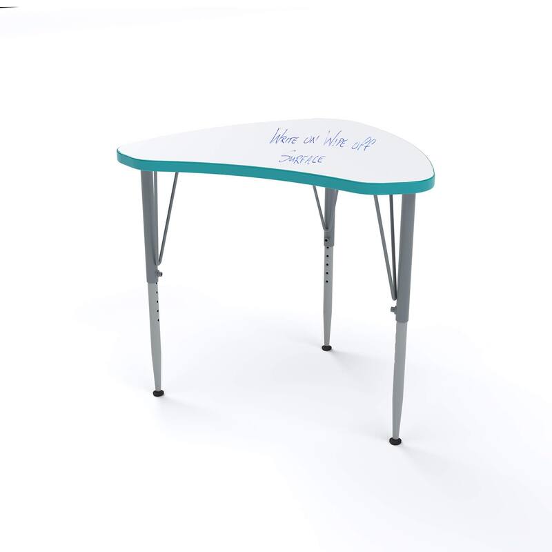 Tot Mate Versa Desk Shutter 29.5" x 23.5" Classroom Table Kids Desk, Write-On/Wipe-Off Dry Erase Top
