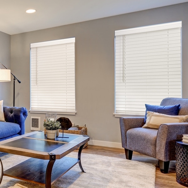BRAND NEW 2" window Blinds 24W X 72L White Plantation style 