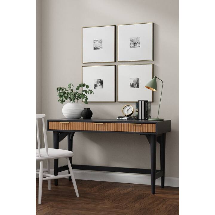 Origins by Alpine Larsen Large Desk - Black