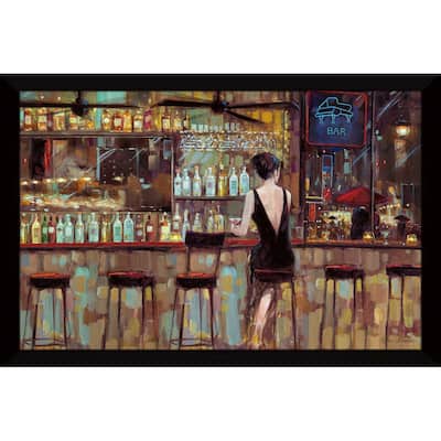 "Elegant in Black" by Ruane Manning Print on Acrylic