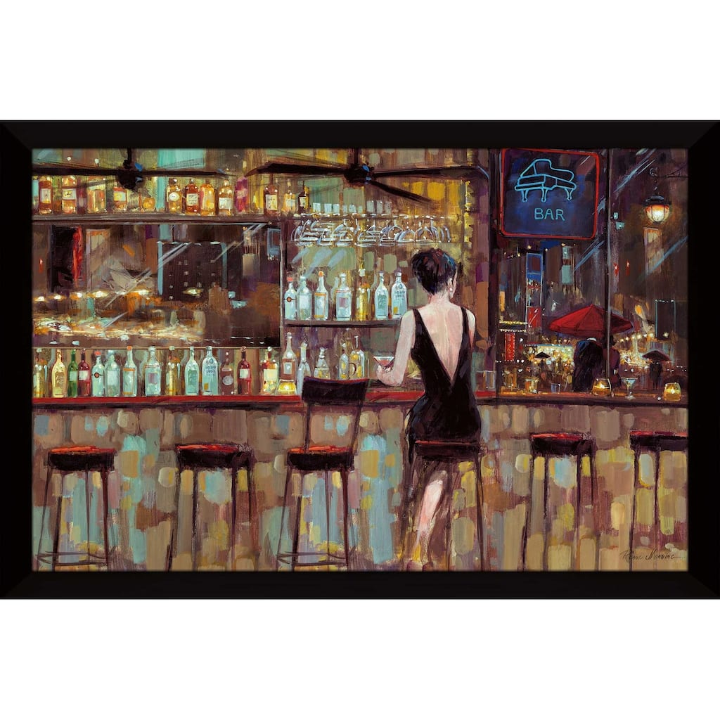 "Elegant in Black" by Ruane Manning Print on Acrylic