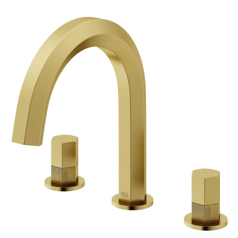 VIGO Hart 9" H 2-Handle Widespread Bathroom Faucet