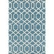 preview thumbnail 26 of 26, World Rug Gallery Contemporary Trellis Design Soft Indoor Area Rug