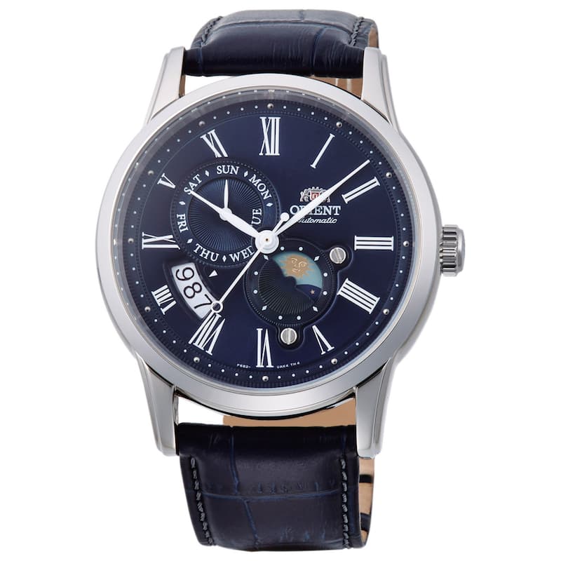 Orient Men's Sun & Moon 43mm Automatic Watch - N/A