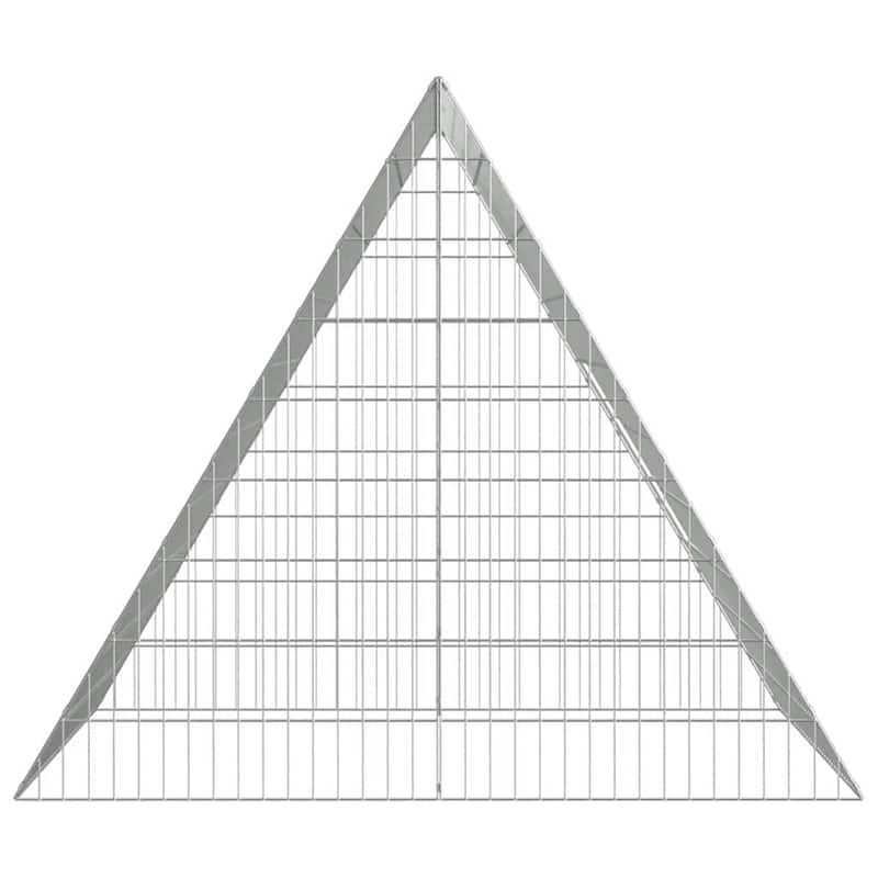 vidaXL Chicken Cage Silver in Galvanised Steel