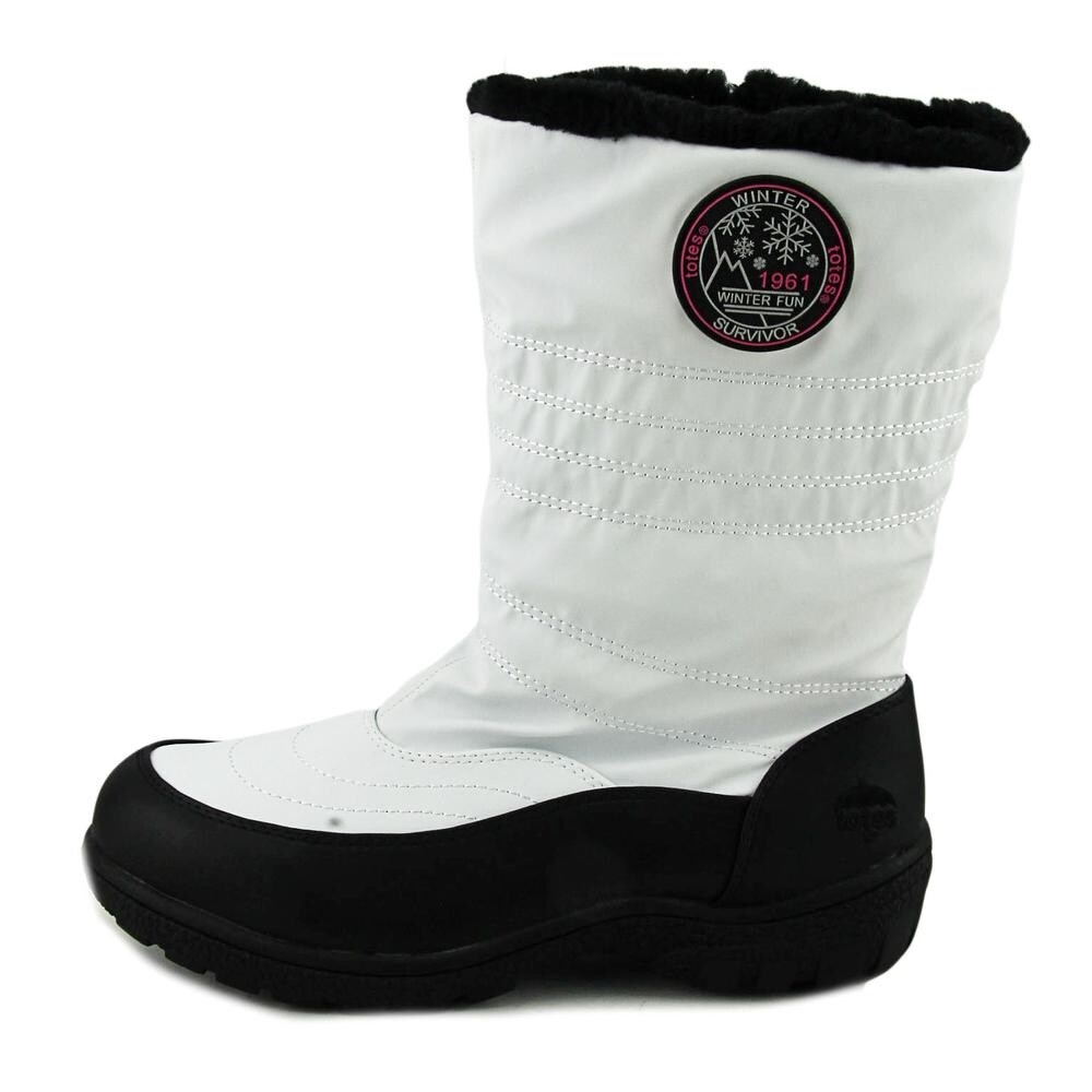 Shop Totes Cheryl Round Toe Synthetic Winter Boot Free Shipping
