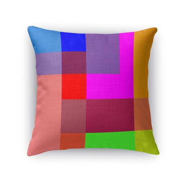 Kavka Designs theory blocks accent pillow with insert Overstock