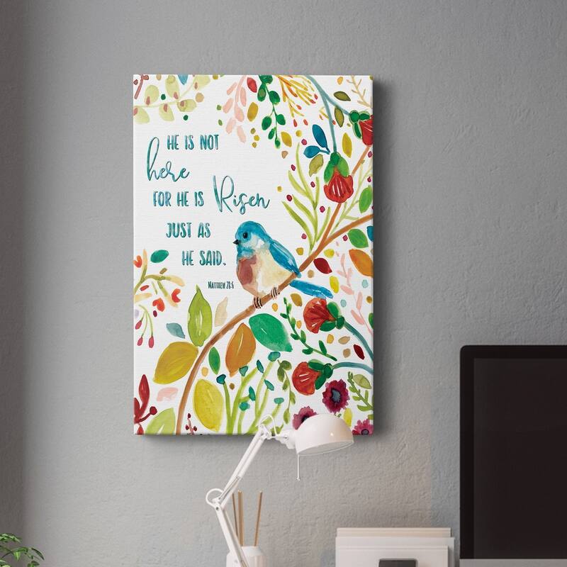 He is Risen Premium Gallery Wrapped Canvas - Ready to Hang