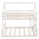 preview thumbnail 18 of 16, Separate Bunk Bed,Two Separate Beds,Twin over Full House Bunk Bed with Built-in Ladder