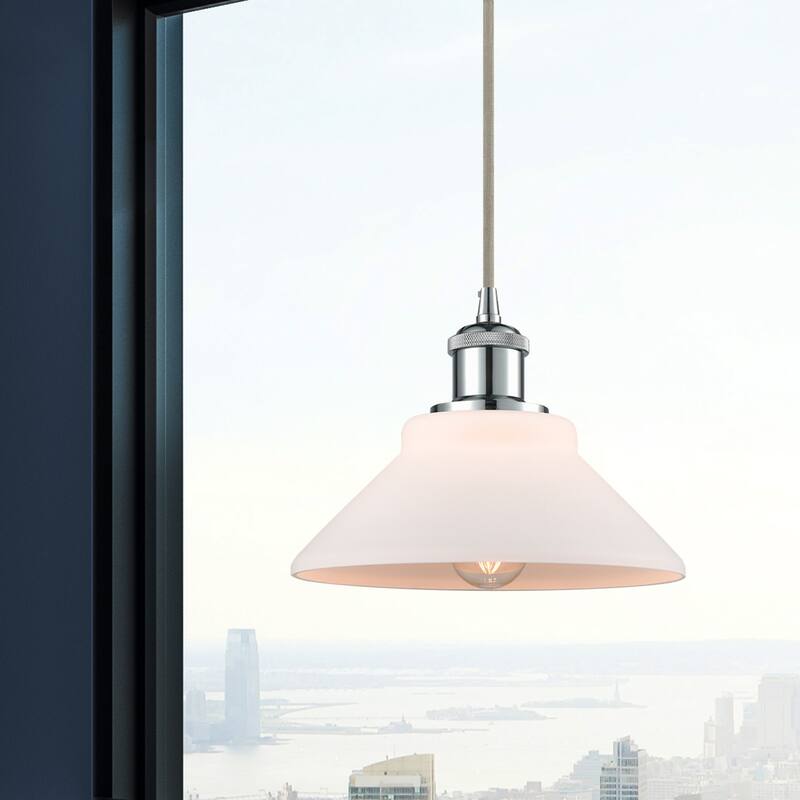 Innovations Lighting Orwell 9" Wide Mini Pendant - Cord Suspension