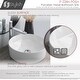 preview thumbnail 3 of 21, STYLISH 16 inch Round Vessel Porcelain Bathroom Sink - 16" x 16 x 5 1/2"