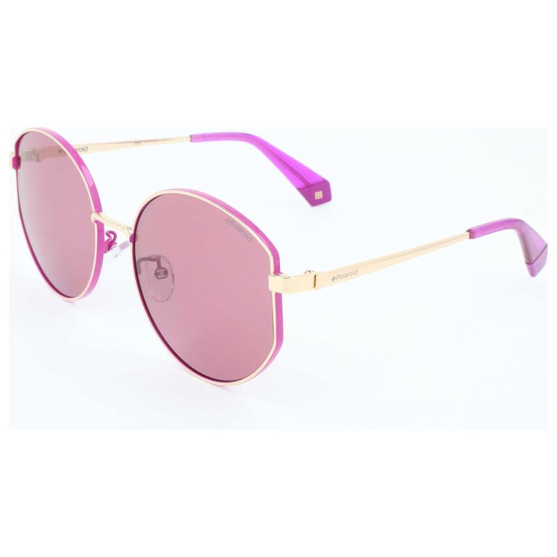 Polaroid Woman 58mm Gold Violet Gold Sunglasses PLD6072-F-S-X-S9E-58