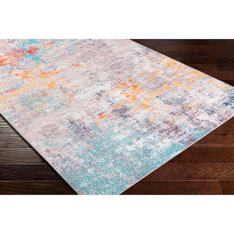 Tamrika Modern Abstract Area Rug