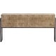 preview thumbnail 5 of 3, Uttermost Nevis 12" Long Iron and Mahogany Wood Console - Sofa Table