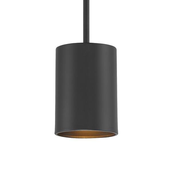 slide 2 of 2, Access Lighting 29000 Pilson 4, 5" Wide Mini Pendant Matte Black