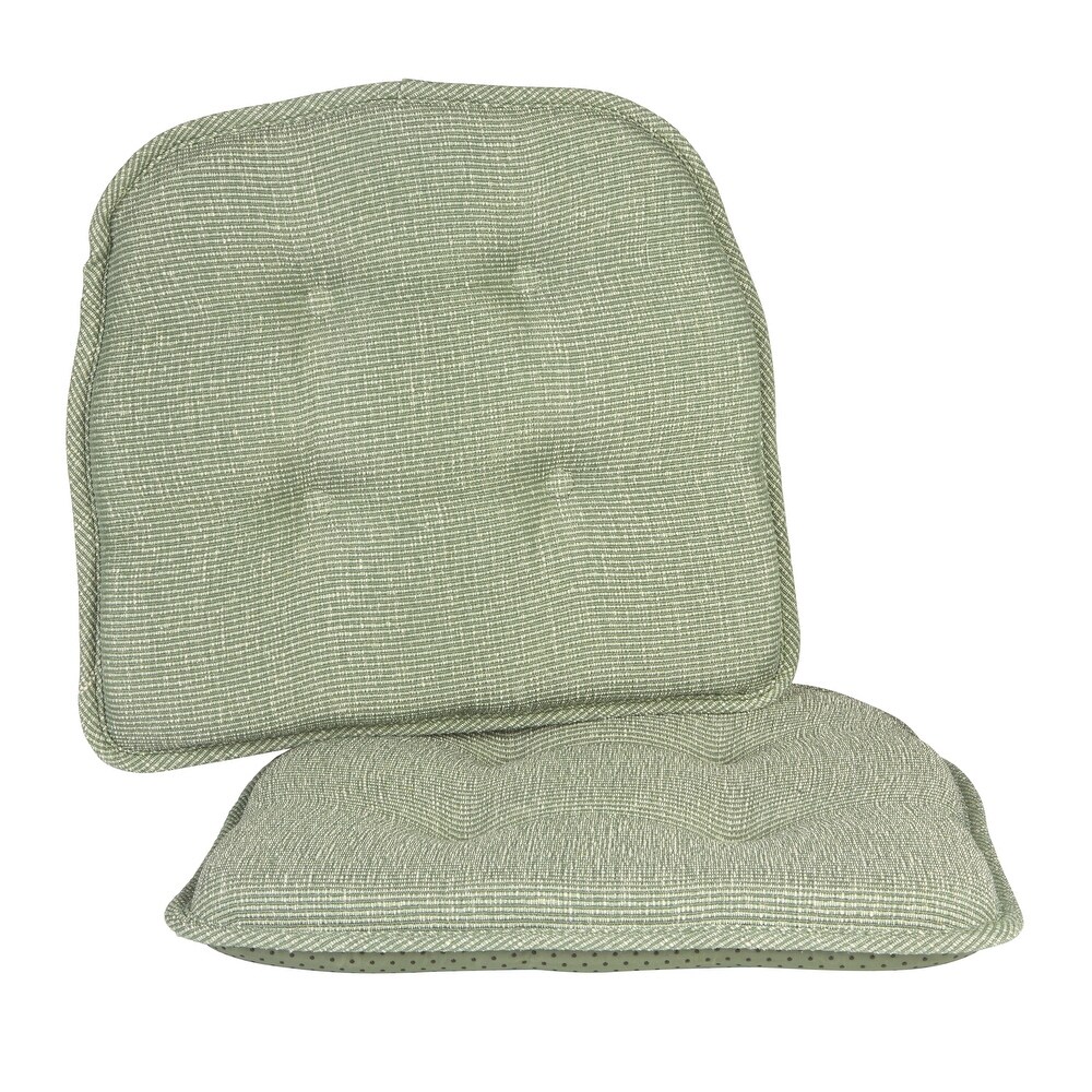 Sage green cheap chair pads