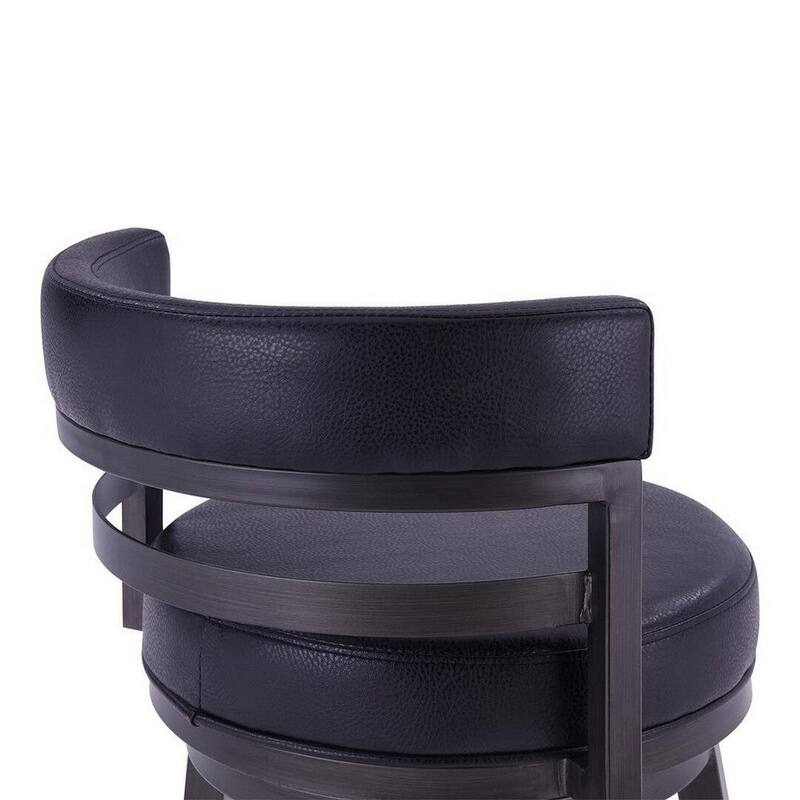 26 Inch Swivel Counter Stool Chair - 35 H x 21 W x 20 L