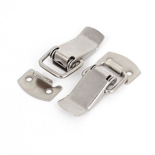 2pcs Metal Suitcase Chest Case Toggle Latches Hasp Clamp Tool ...