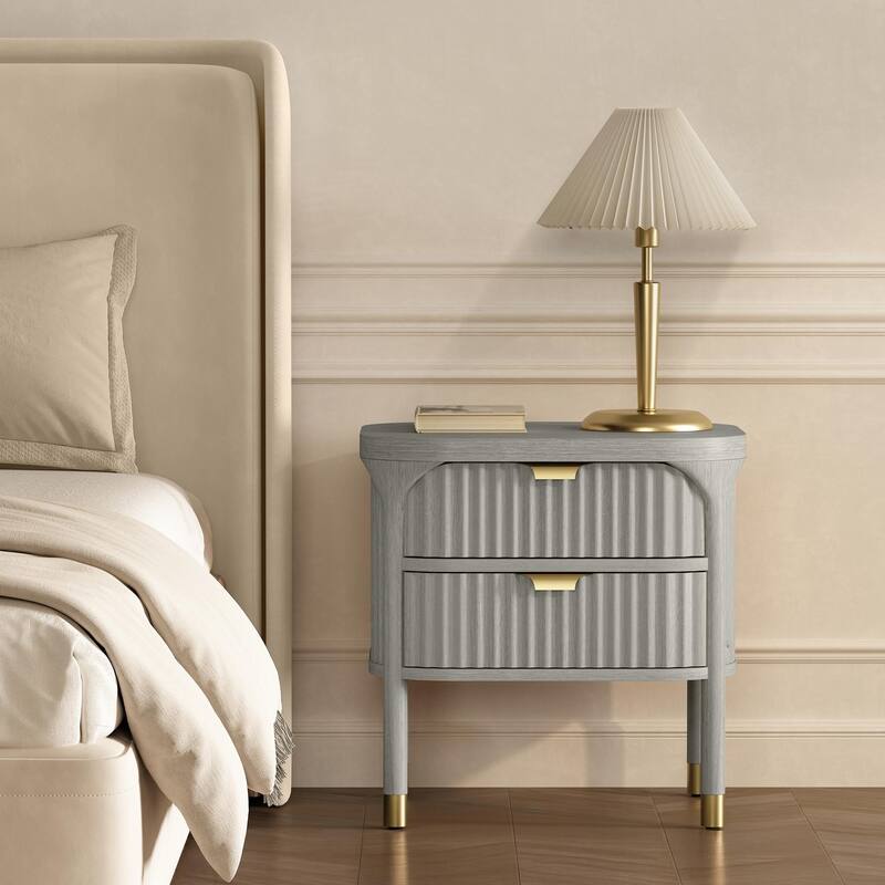 Manhattan Comfort Park 24 Inch Nightstand