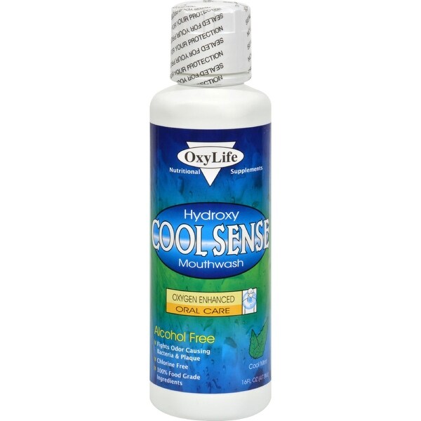 Oxylife Coolsense Oxygen Mouthwash - 16 fl oz