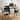 47'' Office Desk, Modern Reversible Study Writing Desk Workstation With Hutch, 3 Drawers, Power Outlets And Side Pockets