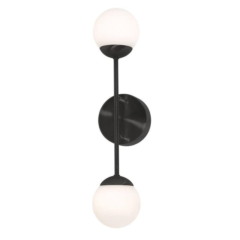 Pearl 18" LED Sconce - Black