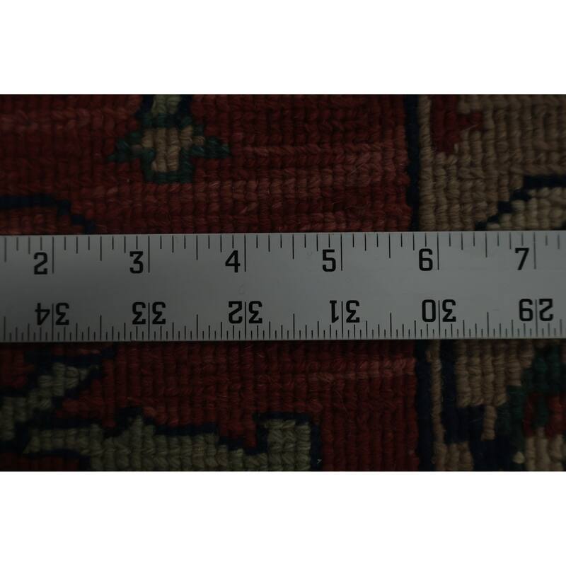 Hand Knotted Oriental 100% Wool Carpet Traditional Medallion Green Sumak Area Rug - 9' 9'' X 7' 11''