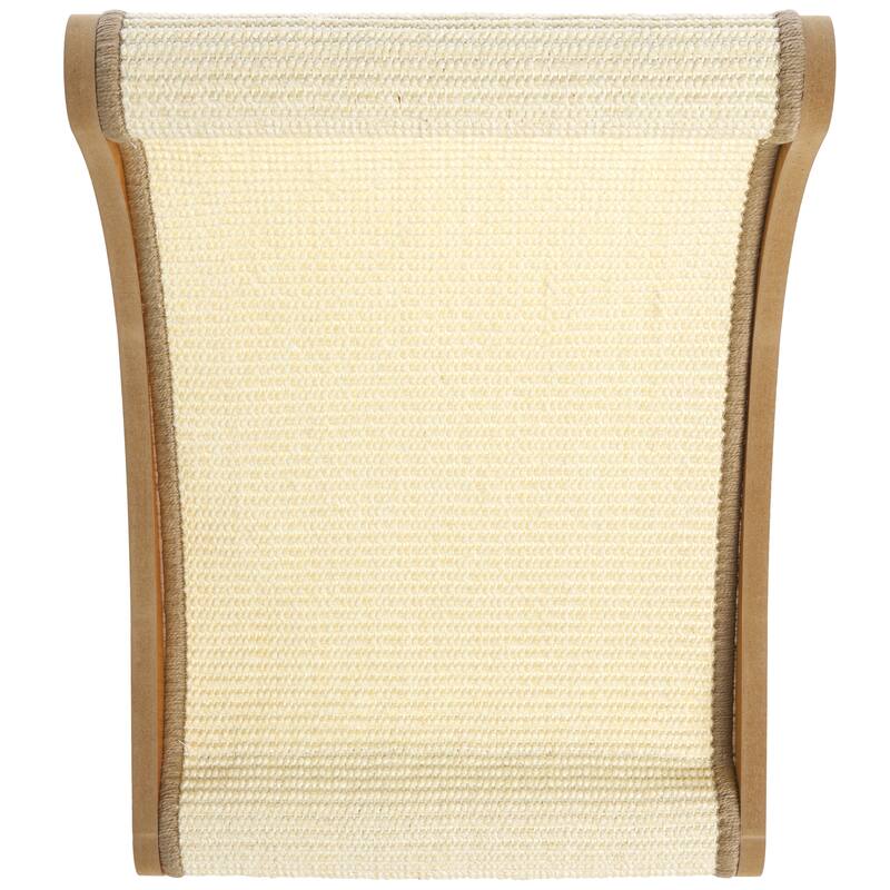SAFAVIEH Home Natural/Ivory 13"W x 15''L x 18"H Sisal Cat Scratch Lounger - 13"W x 15''L x 18"H