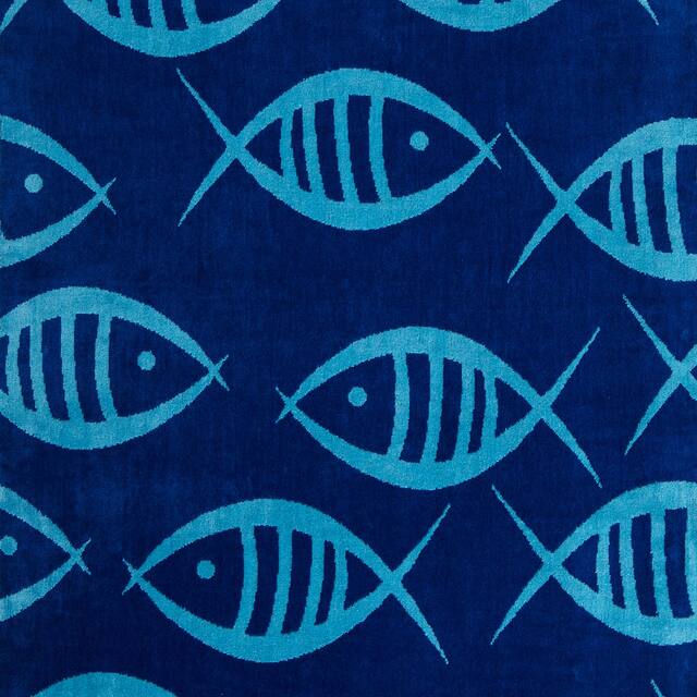 Luxurious Cotton Printed Beach Towel