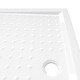 preview thumbnail 35 of 33, vidaXL Shower Base Tray with Dots White ABS