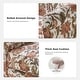 preview thumbnail 34 of 53, HULALA HOME Georg Transitional Floral Fabric Swivel Rocker Chair with Removable Backrest and Rolled Armrest Set of 2