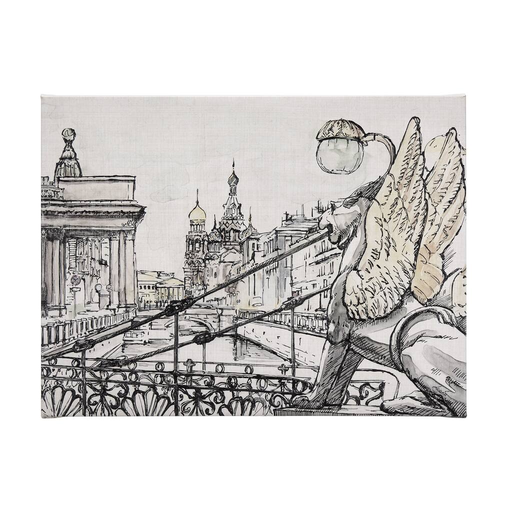 Travel Memories III (40 x 30) Canvas Art Print