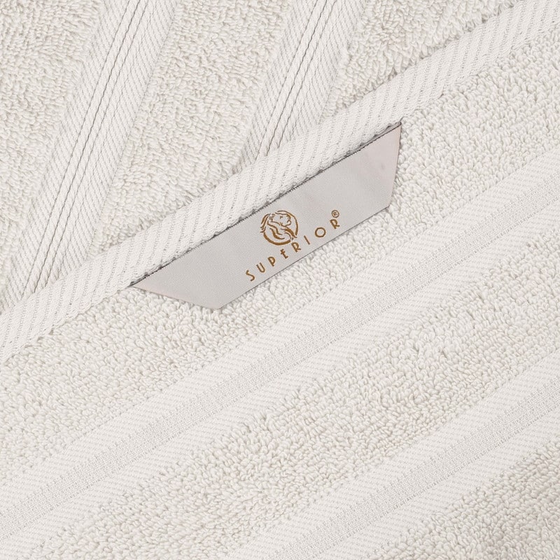 Superior Smart Dry Zero Twist Cotton Bath Towels, Set of 4