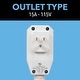 preview thumbnail 7 of 5, Perfect Aire 150 sq ft 3 speed 8500 (6000 SACC) BTU Portable Air Conditioner with Remote