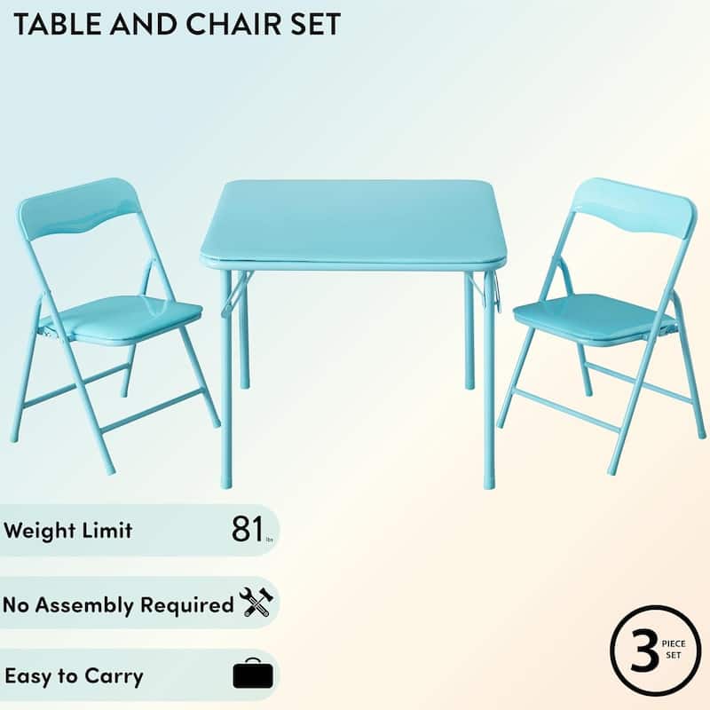 Heritage Kids 3 Piece Activity Table and Chair Set