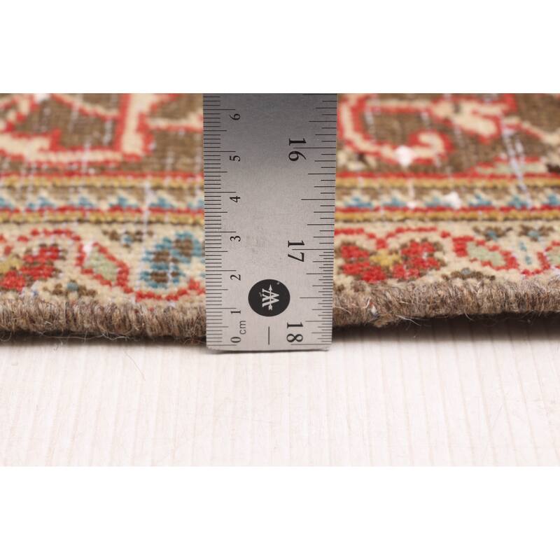 ECARPETGALLERY Hand-knotted Antalya Vintage Red Wool Rug - 7'6 x 11'3