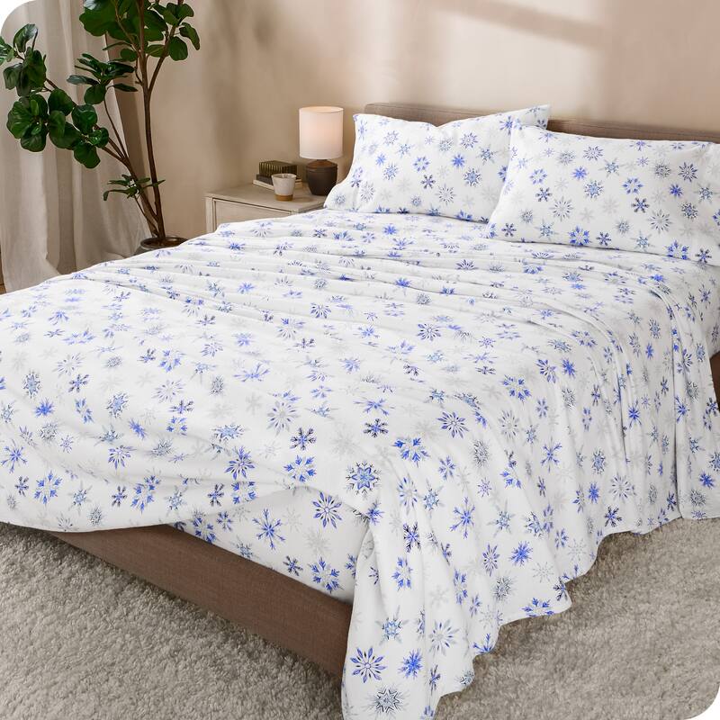 Bare Home Cotton Flannel Sheet Set - Velvety Soft Heavyweight