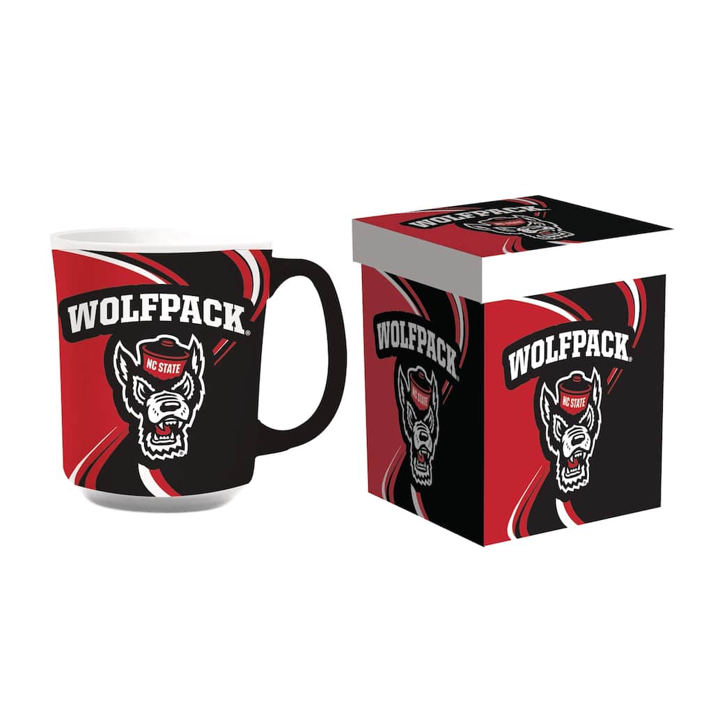 North Carolina State University, 14 oz Ceramic Coffee Mug w/ Gift Box