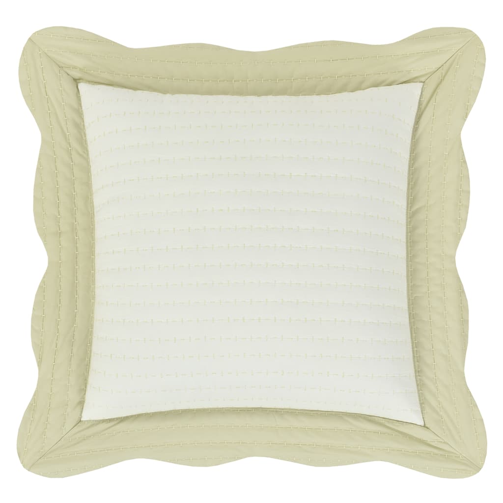 Amherst 20" Square Quilted Decorative Throw Pillow