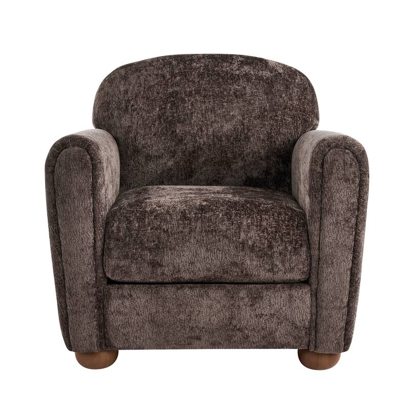 Christopher Knight Home - Rapallo Modern Upholstered Accent Chair with Plush Fabric Seat
