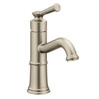Shop Moen Wsl84533 Zarina Single Hole Bathroom Faucet Chrome N
