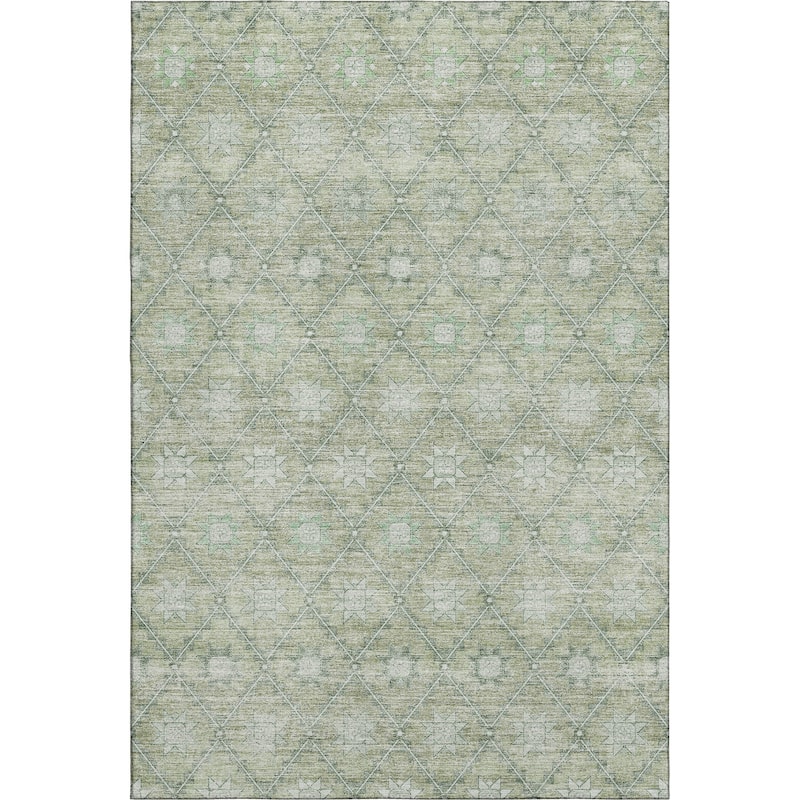 Premium Washable Super Soft Boho Trellis Mayfield Rug