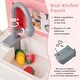 preview thumbnail 5 of 18, Costway Kids Pretend Kitchen Playset Role Play Kitchen Play Toy with - See Details