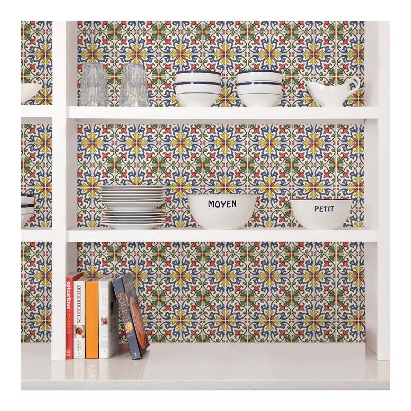 InHome Tuscan Tile Peel & Stick Backsplash Tiles