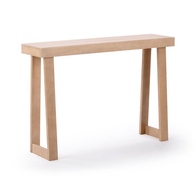 Now Furniture Solid Wood Classic Console Table - 46"