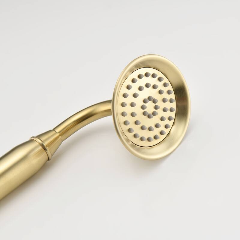 Shower Head with Handheld Shower System with 8" Rainfall Shower Head, Dual Shower Combo