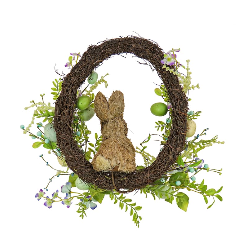 National Tree Company 16 inch Artificial Easter Wreath