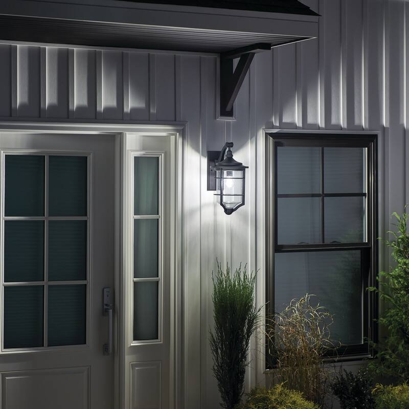 Kichler Lighting Royal Marine Collection 1-light Distressed Black Outdoor Wall Lantern