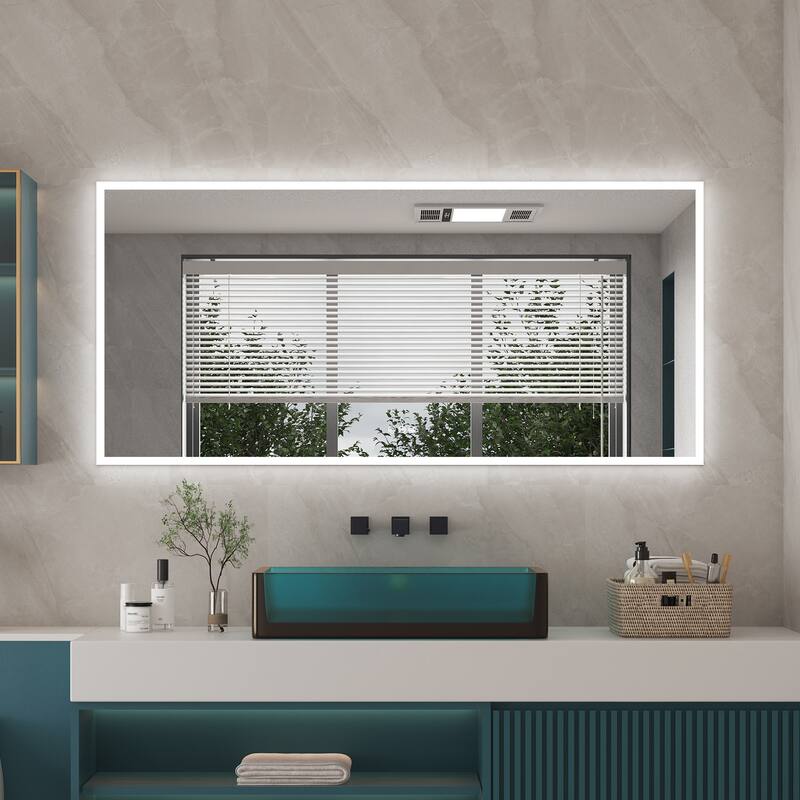 Modern Wall Mounted LED Bathroom mirror