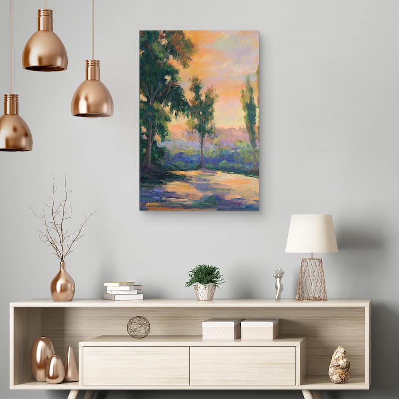 The Glow of Carmel by Alexi Fine Canvas Art Print